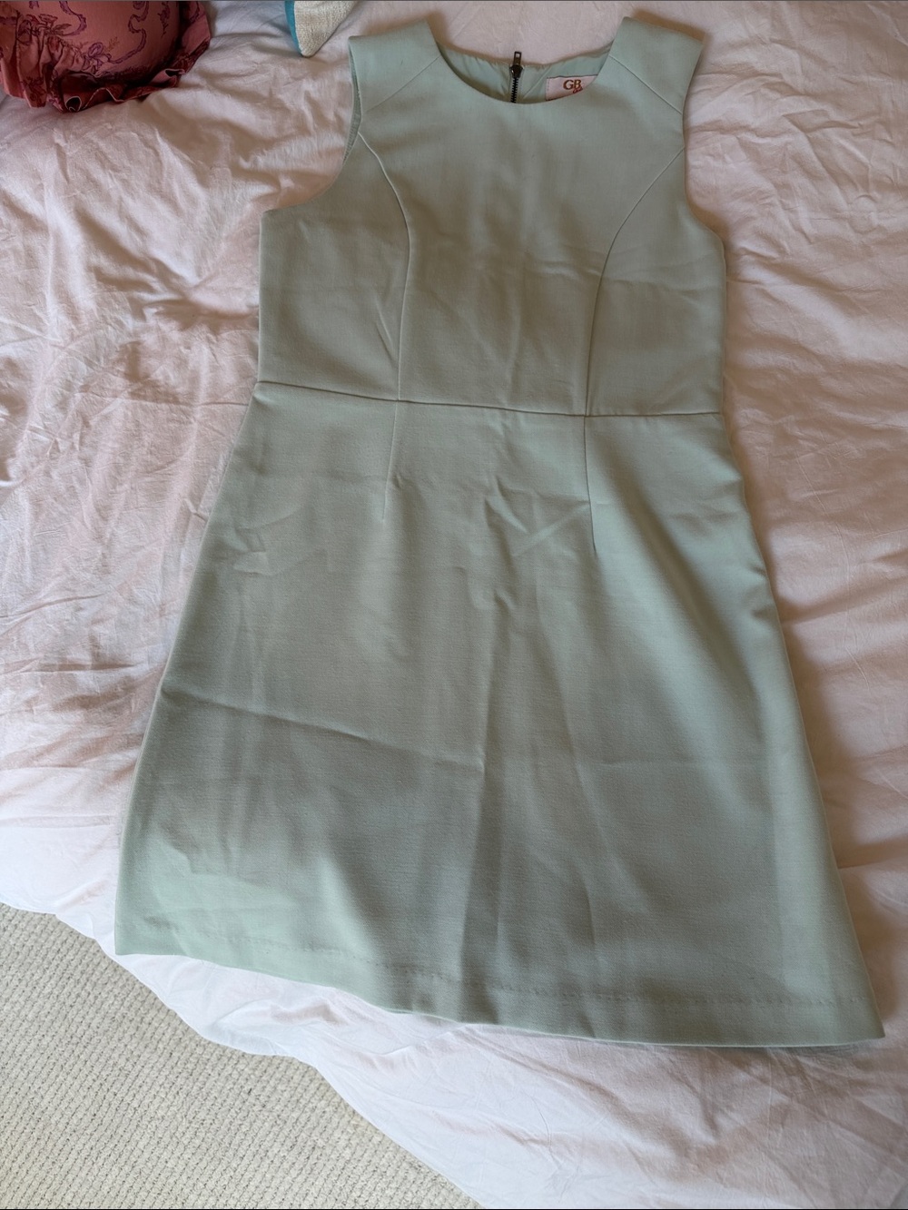 GB girls Sleeveless Mint Mini Dress